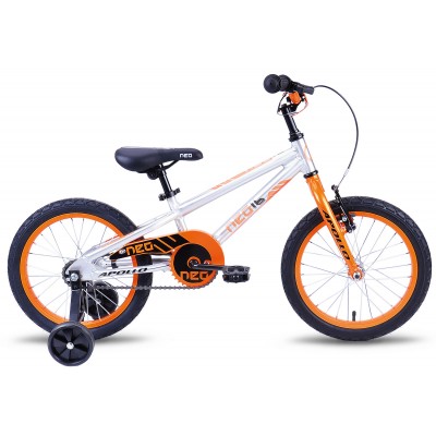 Велосипед Apollo NEO boys оранжевый/черный 16"