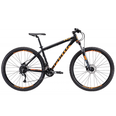 Велосипед Apollo COMP 10 рама - L matte black/matte fluoro orange 29"