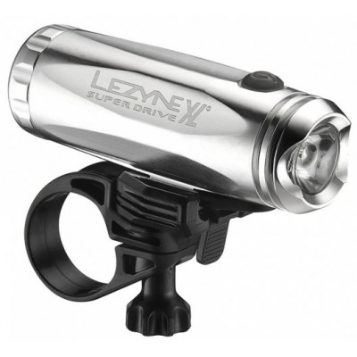 Фара LEZYNE LED SUPER DRIVE XL FRONT, серебристый, 575 Люмен