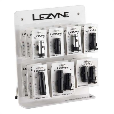 Стенд LEZYNE LED MICRO DRIVE POP, Настенный стенд