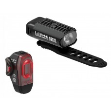 Комплект света LEZYNE HECTO DRIVE 500XL / KTV PRO PAIR Черный / Черный Y13