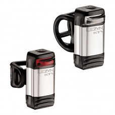 Фара LEZYNE LED KTV DRIVE PAIR, серебристый