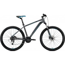 Велосипед MERIDA BIG.SEVEN 40-D L(18.5") MATT DARK SILVER(BLUE/BLK)