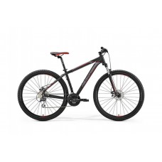 Велосипед MERIDA BIG.NINE 20-MD S(15") MATT BLACK(RED/SILVER)