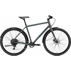 Велосипед MERIDA CROSSWAY URBAN 300 L(55cм) MATT DARK GREEN (REFLECTIVE GREEN)