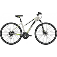 Велосипед MERIDA CROSSWAY 100 XS(43Lcм) SILK TITAN (GREEN)