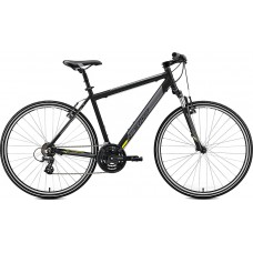 Велосипед MERIDA CROSSWAY 10-V XXL(61cм) MATT BLACK(YELLOW)