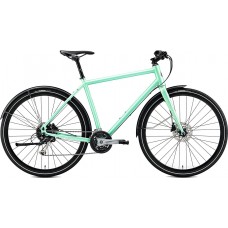 Велосипед MERIDA CROSSWAY URBAN 100 L(55cм) MATT MINT GREEN (GLOSSY MINT)