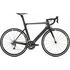 Велосипед MERIDA REACTO 6000 M-L(54cм) MATT CARBON UD(YELLOW)