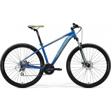 Велосипед MERIDA 2020 BIG.NINE 20-MD M SILK MEDIUM BLUE(SILVER/YELLOW)