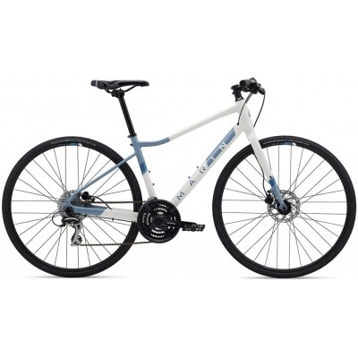 Велосипед Marin TERRA LINDA 2 рама - M 2020 Gloss White/Ash Blue/Deep Blue 28"