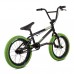 Велосипед Stolen 16" AGENT 2021 BLACK W/ NEON GREEN TIRES