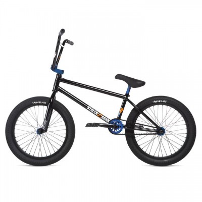 Велосипед Stolen SINNER FC LHD 2020 BLACK W/ BLUE, чёрный 20"