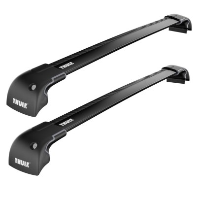 Багажная система в штатное место Thule WingBar Edge Black (Fixpoint / Flush Rail) Length "S+M"  