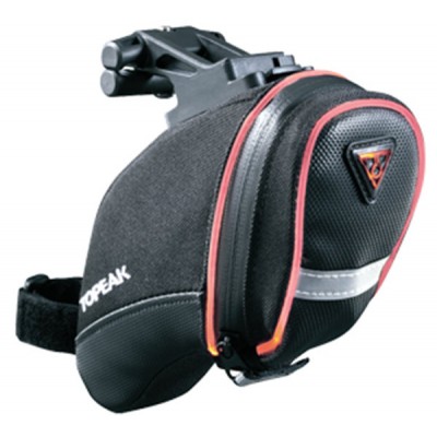 Сумка под седло Topeak Aero Wedge iGlow 1.2л, Medium, с / подсветкой, с / ремнями, 145г