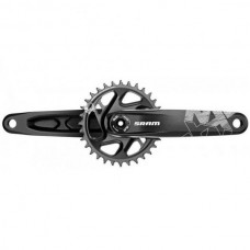Шатуны SRAM NX Eagle Boost 148 DUB 12s 170 w Direct Mount 32t X-SYNC 2 Steel Chainring Black (DUB Cups/Bearings Not Included)