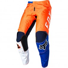 Детские мото штаны FOX YTH 180 LOVL PANT [ORANGE BLUE] р. 24, 26, 28