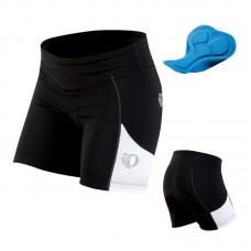 Велотрусы женские PEARL iZUMi SUGAR без лямок, черный / белый, разм. L