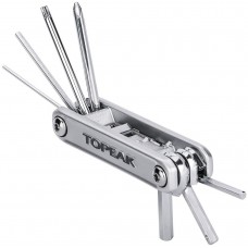 Ключ складной Topeak X-Tool +, 11 функц., Серебр., 112г