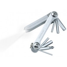 Ключ складной Topeak LumiTool 7, 7 фунций., С / чехлы., 72.4г