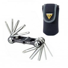 Ключ складной Topeak Mini 10, 10 функц., С / чехлы., 83г