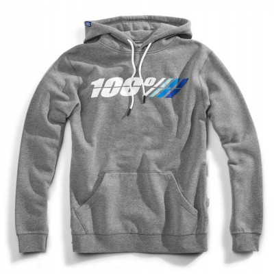 Ride 100% MOTORRAD Hooded Pullover Sweatshirt [Gunmetal]