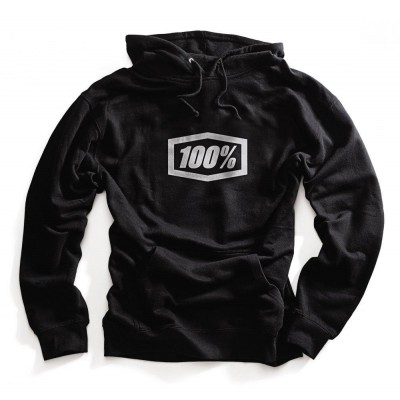 Ride 100% ESSENTIAL Hooded Pullover Sweatshirt [Black]