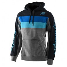 Худи TLD Block Signature PO Hoodie [Gray Heather/Blue] размер LG