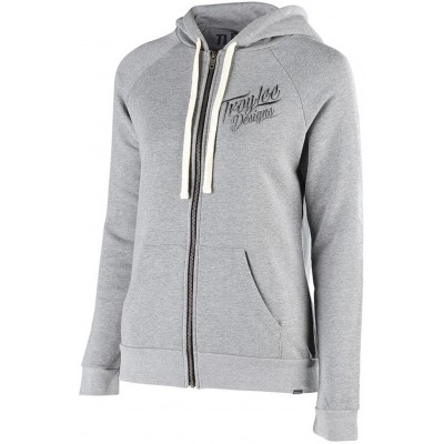 Худи TLD WOMEN’S TATTOO RACER WOMEN’S ZIP [HEATHER GRAY]