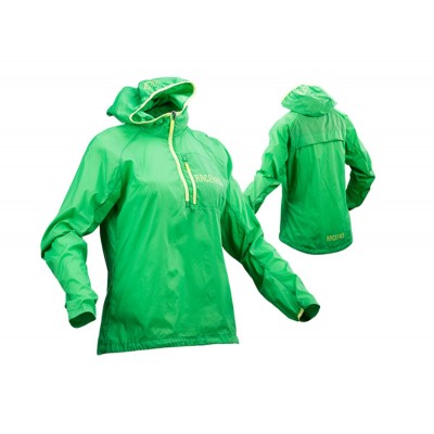 RACE FACE NANO WMNS PACKABLE JACKET-GREEN-LG