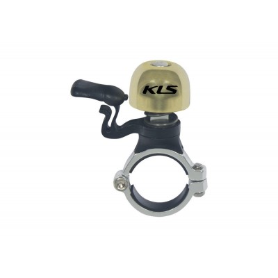 Звонок на руль KLS Bang 50 золотистый