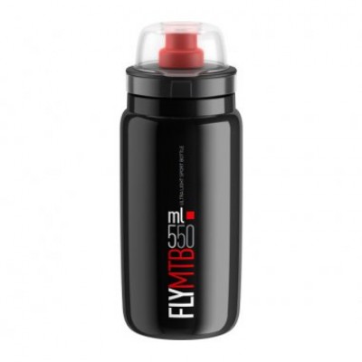 Фляга ELITE FLY MTB черный 550ml Фляга ELITE FLY MTB черный 550ml
