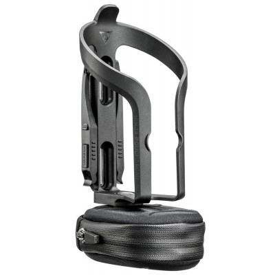 Флягодержатель Topeak Ninja Pouch Plus Road, инт. сумка для сменной камеры, черный.