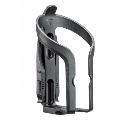 Флягодержатель Topeak Ninja Cage Plus, инт. бортув. лопатки, пласт., черн., 59г