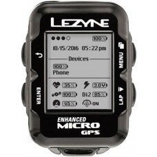 GPS Компьютер LEZYNE MICRO GPS HRSC LOADED Чорний  MICRO GPS UNIT, HEART RATE MONITOR, SPEED AND CADENCE SENSOR, USB CHARGER CABLE INCLUDED. INCLUDES MOUNT FOR HANDLE BARS/STEM AND 2 SMALL ORINGS, 4 LARGE ORINGS