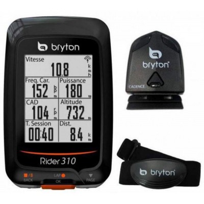 Компьютер Bryton Rider 310 Т (+ датчик кад./пульс)