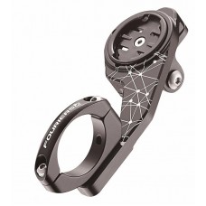 Крепление на руль Fouriers GAMPR01 для Garmin Edge/Mio/Bryton+GoPro на руль 31.8/25.4/22.2мм, алю 71г, черн.