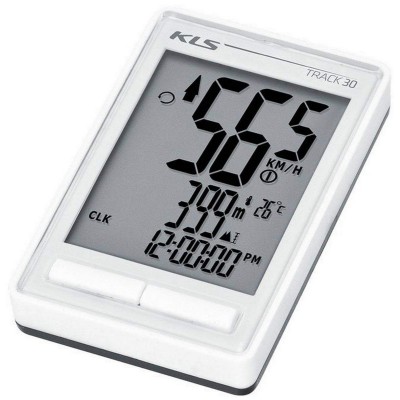 Велокомпьютер беспроводной KLS Track 50 22-функции белый