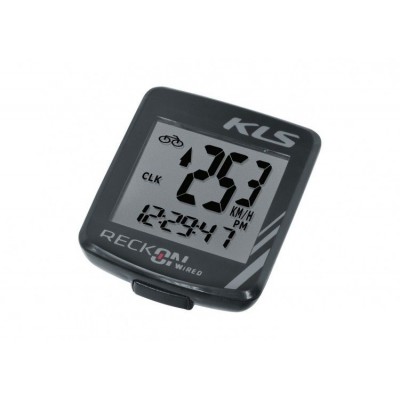 Велокомпьютер проводной KLS ReckON черный