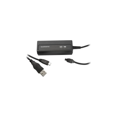 Зарядное устройство Shimano SM-BCR2 для батареи Di2 (внутр монтаж) кабель USB в комплекте