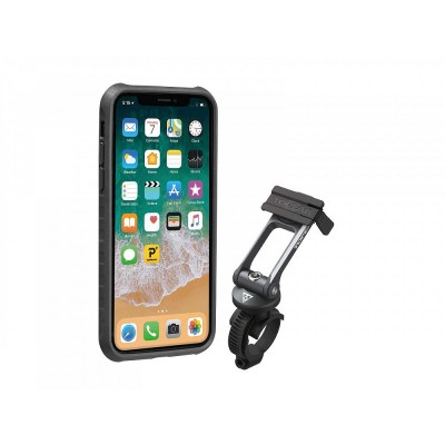 Чехол для телефона Topeak RideCase iPhone X / XS, черн. / Сер.
