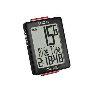 Велокомпьютер VDO M1.1 WL беспроводной. черно-белый