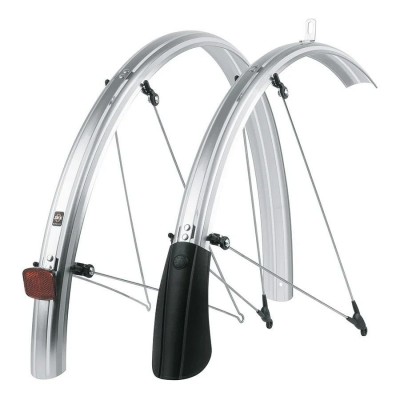 Крылья SKS BLUEMELS REFLECTIVE 45 MM, 28" SILVER