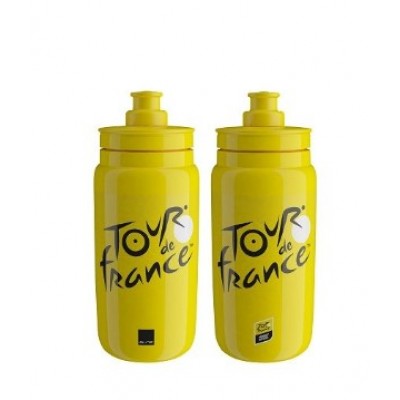 Фляга ELITE FLY TOUR DE FRANCE 2021 Iconic желтая 550 мл    Фляга ELITE FLY TOUR DE FRANCE 2021 Iconic желтая 550 мл