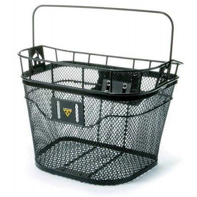Корзина на руль Topeak Basket Front 16л, мет.ситка, с / фикс.F3e, черн., 1370г