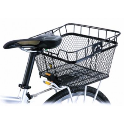 Корзина на багажник Topeak MTX Basket Rear 23.44л, мет.ситка, с / фикс.6, 1530г