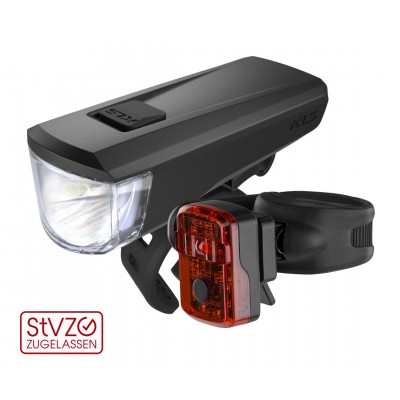 Свет передний и мигалка KLS NOBLE NEW USB набор