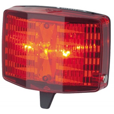 Фара задн.диод. Topeak RedLite Aura сумис. по багажному., 2 функц., черн., 32г