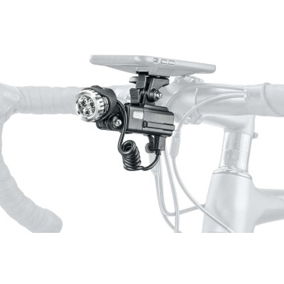 Фара пер. диод. Topeak WhiteLite HP Mega 420, 3 функц., 3000 mAh, 420 люм., 176г