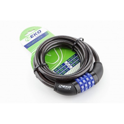 Замок Neko-523-8 спираль код 8х1800мм